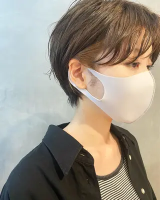 ショート カラー ヘアアレンジ レイヤーカット/ ヘッドスパ/ゆうきのヘアスタイル