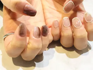 ネイル 舞田 苑香のネイルデザイン