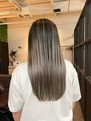 ロング 竹田 千紘のヘアスタイル