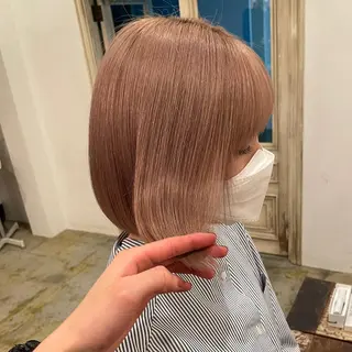 ショート バレイヤージュモデル 小林匠❤️‍🔥のヘアスタイル