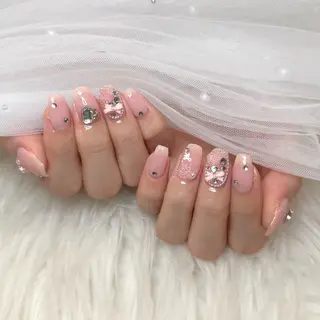 ネイル パラジェル/フィルイン　Oasisネイル相模大野所属・natsuki 🦊🩶のネイルデザイン