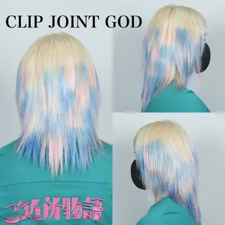 ミディアム カラー 秋葉 洸平のヘアスタイル