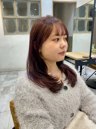 セミロング La Bonheur hair grace 門前仲町店【ラボヌール ヘア グレース】所属・似合わせショート/ 杉本篤史のヘアスタイル