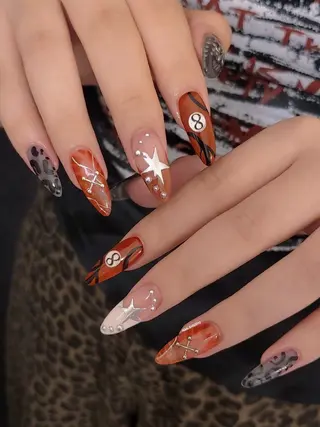 ネイル 3dパーツ/流行り 👧shushu❤️のネイルデザイン