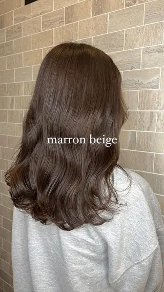 ミディアム カラー 🫧🎀tasty yama🫧🪽のヘアスタイル