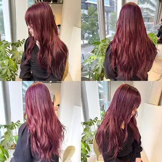 ロング カラー 髪質改善スペシャリス ト長尾勇弥/梅田中津のヘアスタイル