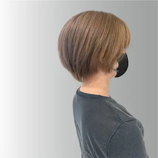 ショート カラー Queen's  gate昭和所属・藤原 亮太のヘアスタイル