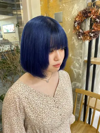 ミディアム Misaki ║ツヤカラーのヘアスタイル
