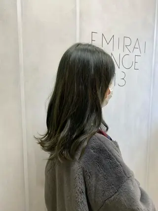 ロング カラー 🟢NEGi🟣 🫧髪質改善のヘアスタイル