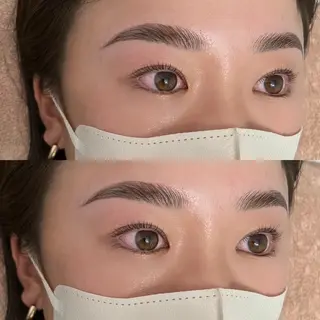 マツエク・マツパ アイブロウ u'i　nail/eye所属・u'i 🤍Rurikaのマツエク・マツパデザイン