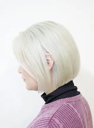 ミディアム カラー salon m ni サロンマーニ所属・久保田 一のヘアスタイル