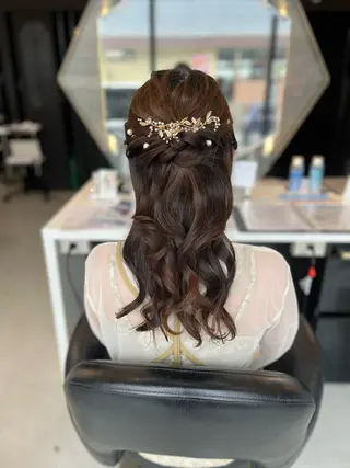 ヘアアレンジ 松井凜花𐙚𓍯 ヘアアレンジ/ツヤ髪のヘアスタイル