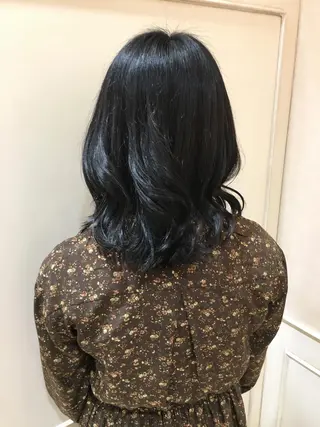 ロング カラー 吉原 雪乃のヘアスタイル