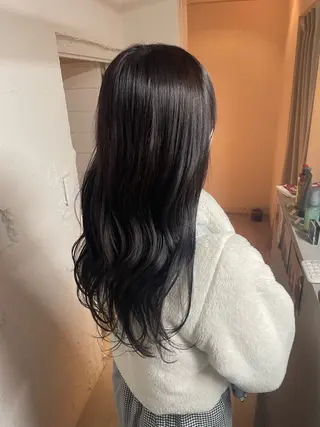 セミロング tokute 中野真咲🐺のヘアスタイル