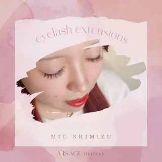 マツエク・マツパ ヴィサージュメゾン しみずのマツエク・マツパデザイン