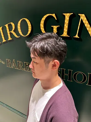 メンズ ヒロ銀座牛山 友晴のヘアスタイル