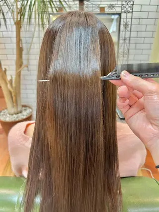 ロング カラー 石井 佑樹のヘアスタイル