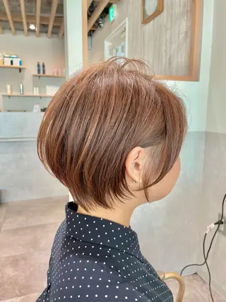 ショート Re:Live 澁谷玄のヘアスタイル