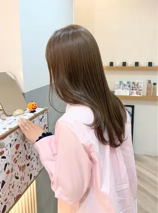 ミディアム 似合わせ/ベージュ /レイヤー/りほ🤍のヘアスタイル