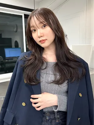 ロング カラー 樫原裕二 /柔らかいカラーのヘアスタイル