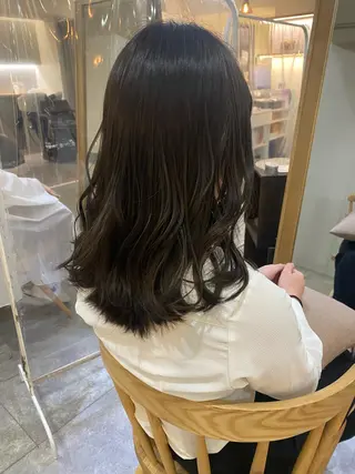 ミディアム カラー ヘアアレンジ ボブ /ニュアンス/ satomi🧸💖のヘアスタイル