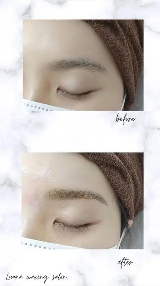 アイブロウ Luana waxing salon所属・Luana wax 🐚根本のエステ・リラクイメージ