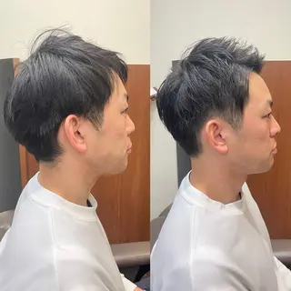 ショート メンズ トレサンパ所属・💈トレサンパ 💈金山駅✂︎愛実のヘアスタイル