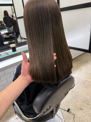 ロング カラー YUTO歴9年 ベージュの透明感得意のヘアスタイル