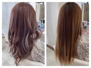 ロング カラー Hair VERDEのヘアスタイル