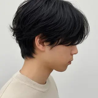 ショート メンズ メンズ特化/ センターパート/八谷のヘアスタイル