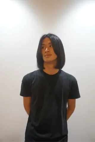 ロング 窪田 力也のヘアスタイル
