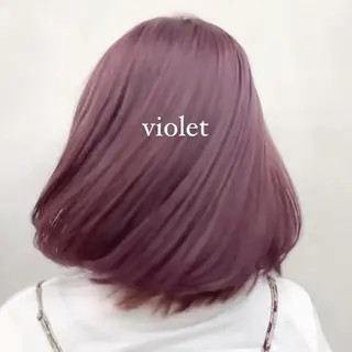 ミディアム カラー ハイトーン特化サロン 代表　中谷蓮のヘアスタイル