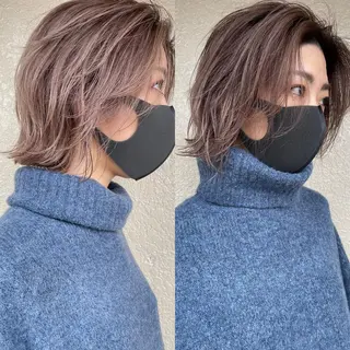 ミディアム カラー PALAN K-Beauty SHINJUKU所属・“ミニモ最高評価獲得 “代表"Kohei"のヘアスタイル