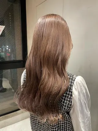 セミロング カラー ヘアアレンジ 艶髪/レイヤーカット 🐣misakiのヘアスタイル