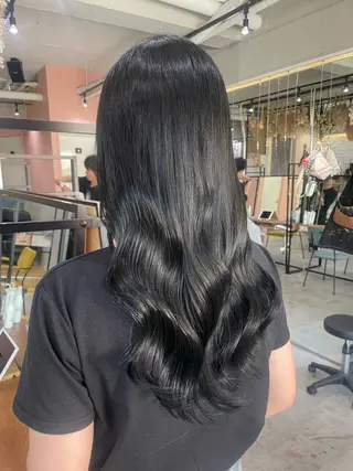 カラー 暖色/艶カラー/ エクステ/ユリヤのヘアスタイル