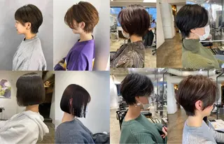 ショート 💫カットはなんでも 得意です✂️のヘアスタイル