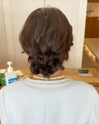 ヘアアレンジ ボブ/髪質改善/ soiナカジママドリのヘアスタイル