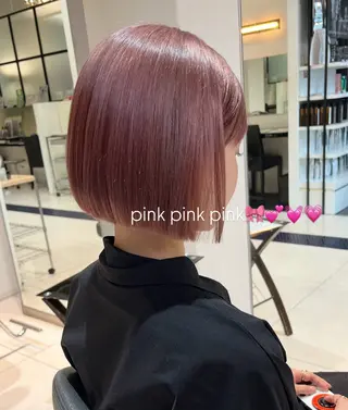 ショート カラー trico心斎橋 ナツミのヘアスタイル