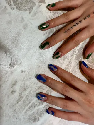 ネイル 山中 あいのネイルデザイン