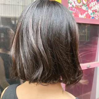 ミディアム カラー ポルタカリーナサロン yukariのヘアスタイル