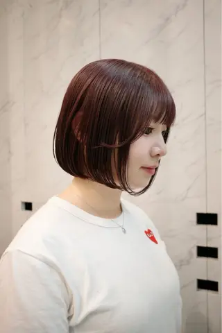 ショート カラー miu /透明感カラーのヘアスタイル