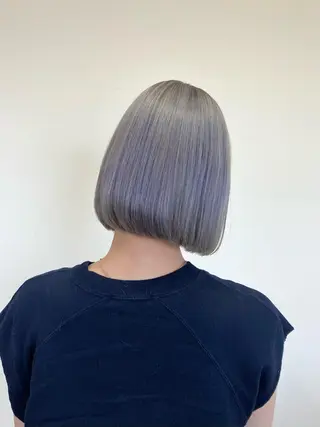 ショート カラー 梅山 美侑のヘアスタイル