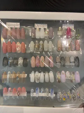 ネイル Dress nail & eyelash 梅田所属・藤村 優華のネイルデザイン