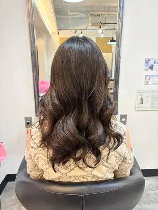 セミロング アイリスト/ スタイリスト🌼岩山のヘアスタイル