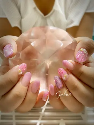 セミロング ネイル LOTUS ネイルサロンのネイルデザイン