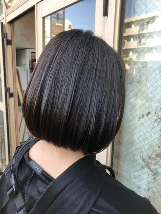 ショート パーマ Carina所属・セン北徒歩５分 キシタクのヘアスタイル
