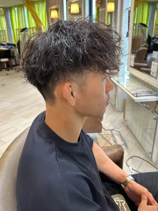 パーマ メンズ メンズパーマ特化🔥 ツイスパ/シャドウのヘアスタイル