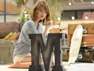 ショート ミディアム セミロング カラー パーマ ヘアアレンジ Forest. -髪質改善-のヘアスタイル