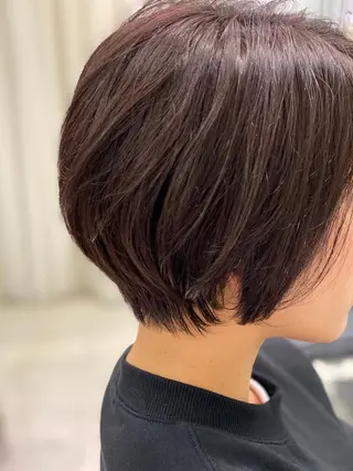 ショート カラー 似合わせ専門美容師 なかじまのヘアスタイル