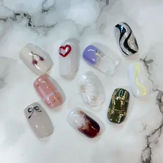 ネイル Bianca名駅店 安田のネイルデザイン